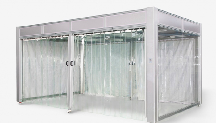 Clean booth